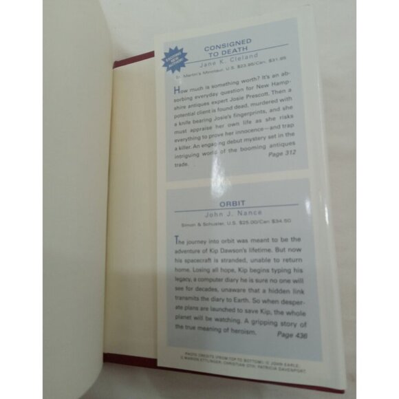 Reader's Digest Select Editions Vol 1 2007 HC 1st Ed w/ Dust Jacket - Picture 7 of 10